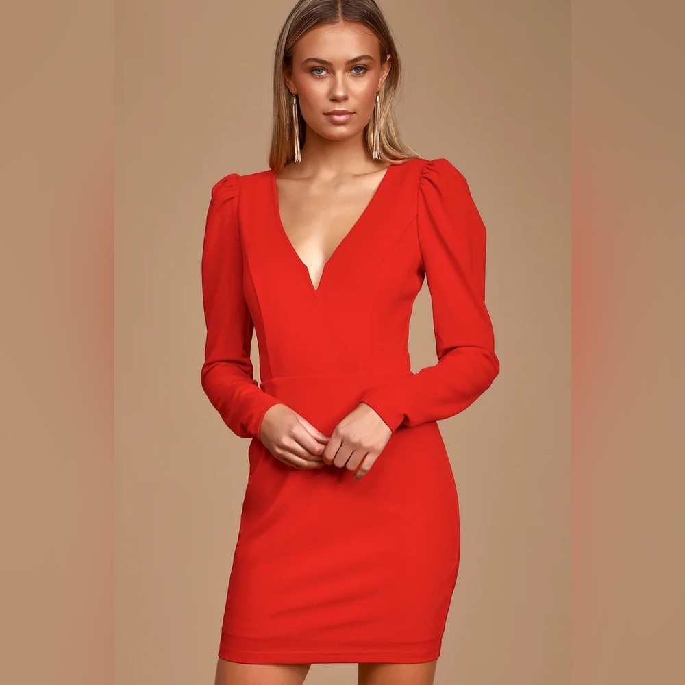 Red Bodycon Mini